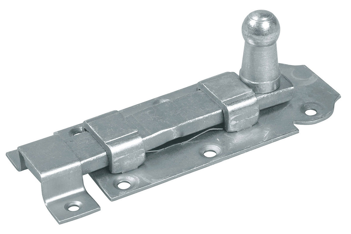 IBFM Art. 17 Catenaccio a Traverso tipo Rustico In Acciaio Zincato 120mm cod. 017120