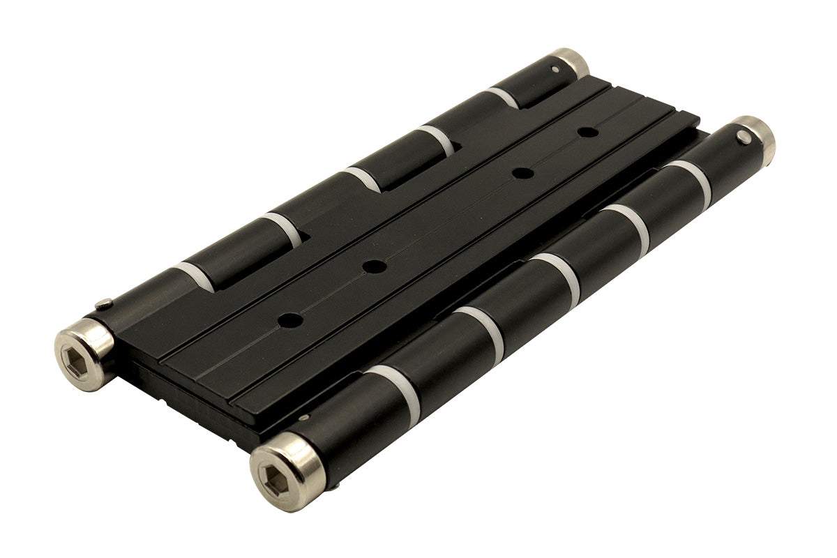 IBFM Art. 138 Cerniera a Molla Doppia Azione In Alluminio Nero Opaco cod. 138N
