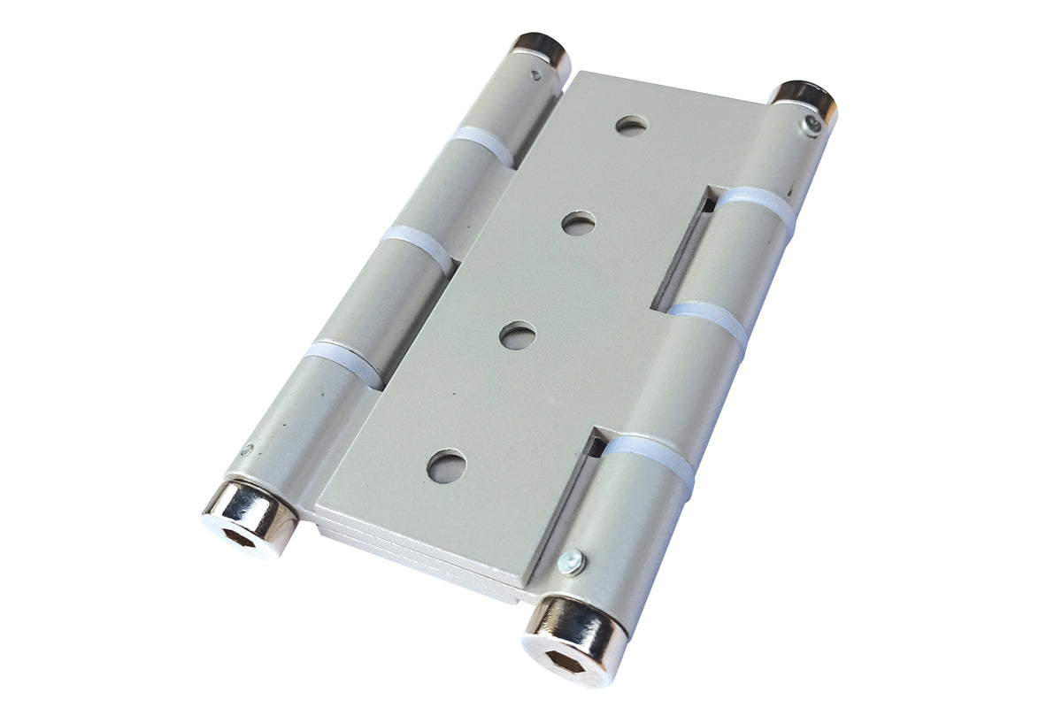 IBFM Art. 138P Cerniera a Molla Doppia Azione In Alluminio Grigio cod. 138PA