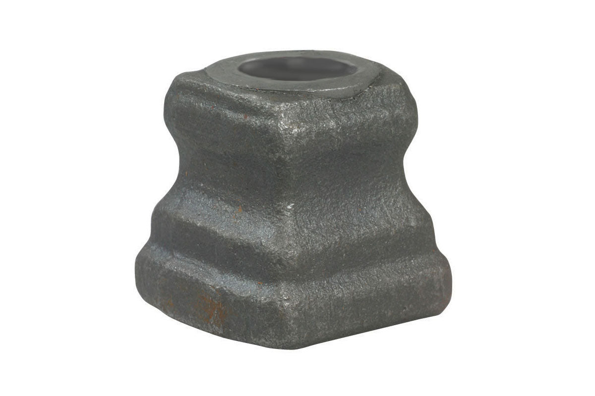 IBFM Art. 854/T Borchia con Foro Tondo In Acciaio 40x14 cod. 85440T14