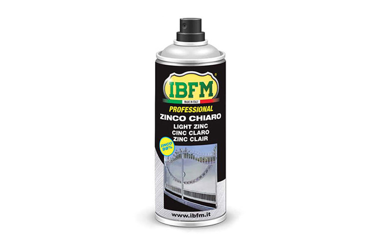 IBFM Art. 2000ZNC Bomboletta ZINCO Spray 98% Uso Tecnico Zinco Chiaro