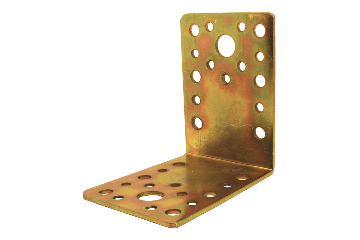 IBFM Art. 12511 Piastra ad Angolo In Acciaio Tropicalizzato 100x90mm cod. 1251110090