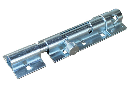 IBFM Art. 22 Catenaccio Tondo tipo Pesante con Portalucchetto In Acciaio Tropicalizzato 250mm cod. 022250V