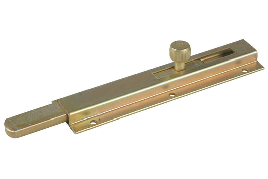 IBFM Art. 34 Catenaccio Verticale In Acciaio Verniciato Marrone 150mm cod. 034150M