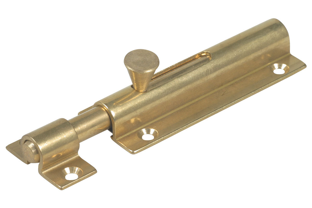 IBFM Art. 54 Catenaccio a Cannone In Ottone Lucido 100mm cod. 054100