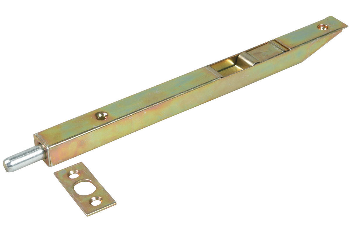 IBFM Art. 59 Catenaccio a Scivolo In Acciaio Ottonato 200mm cod. 059200O