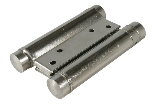 IBFM Art. 107 Cerniera a Molla Azione Doppia In Acciaio Nichelato 75mm cod. 107029
