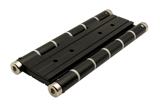 IBFM Art. 138 Cerniera a Molla Doppia Azione In Alluminio Nero Opaco cod. 138N