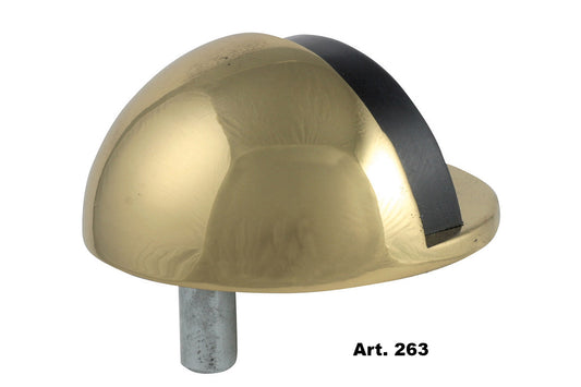 IBFM Art. 263 Arresto per Porte in ZAMA completo di viti e tasselli Colore Cromo Lucido cod. 263C