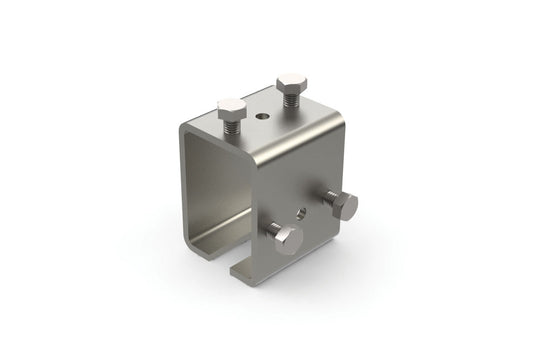 IBFM Art. 354 Giunzione per Monorotaia Grande In Acciaio Zincato cod. 354G