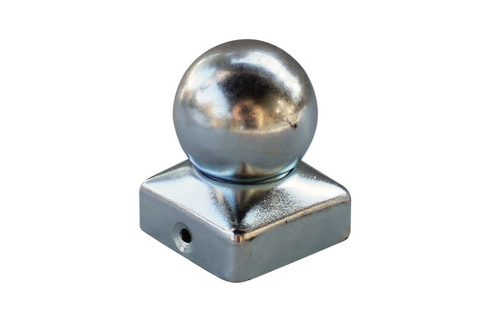 IBFM Art. 391 Copricolonna a Palla In Ferro Zincato 80mm cod. 391080