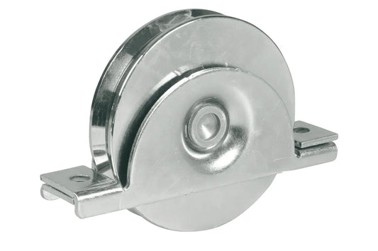 Art. 992/P Ruota con Supporto Interno - 1 Cuscinetto - Gola Tonda Ø 16  992080P