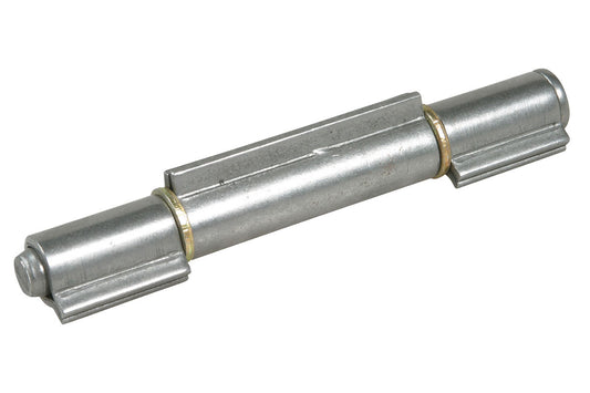 IBFM Art. 402-402/Z Cerniera da Saldare a 3 Ali Perno e ranella in Acciaio Zincato - Ali Acciaio Lucido 140mm cod. 402140
