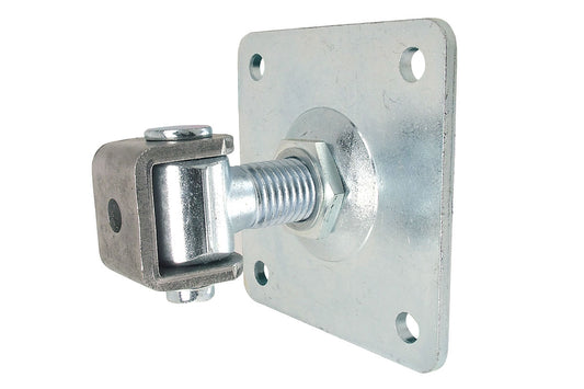 IBFM Art. 425/VP Cardine Regolabile con Piastra In Acciaio Zincato 20mm cod. 425020VP