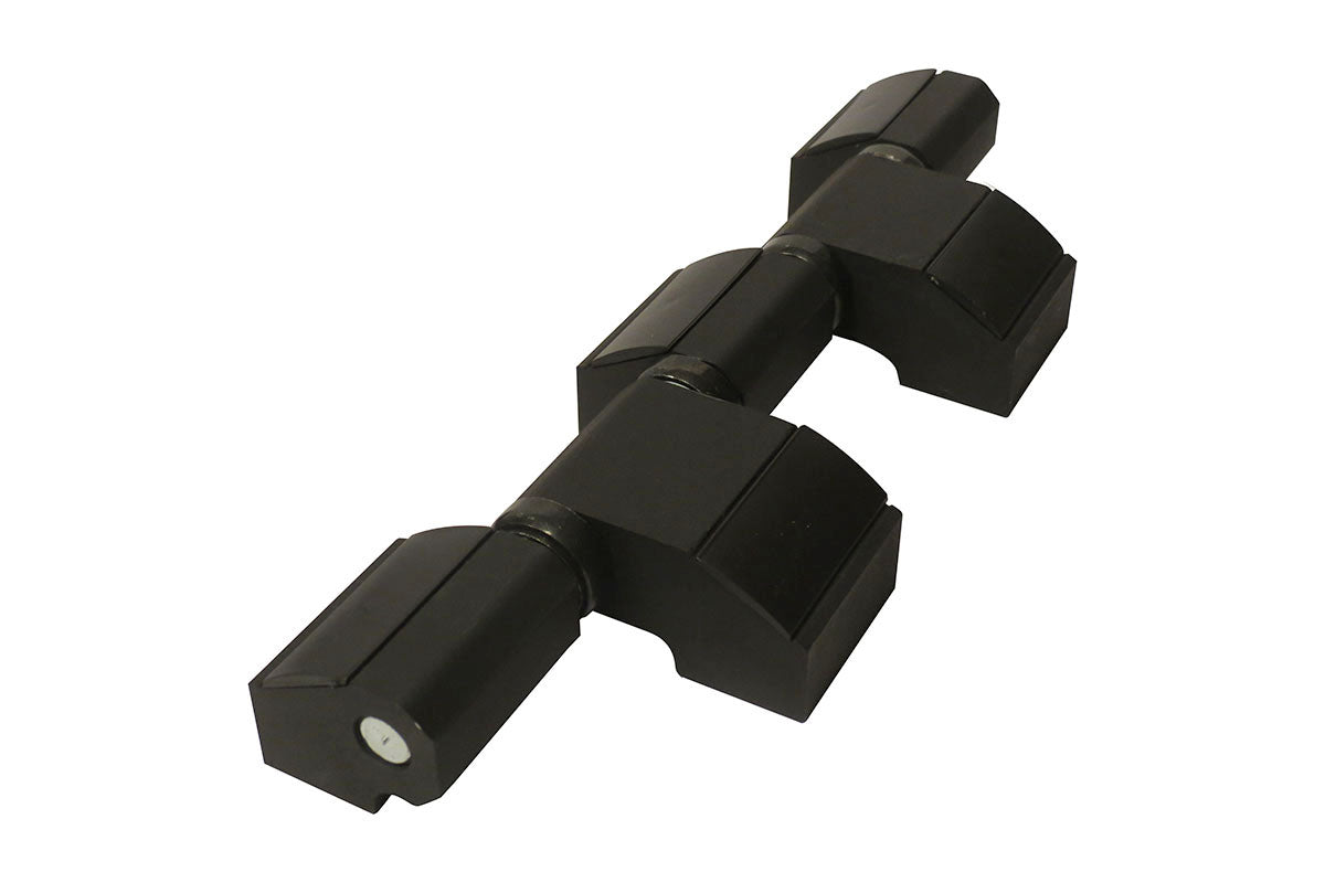 IBFM Art. 443/5 Cerniere per Porte Pesanti a 5 Ali Ferro sinterizzato verniciato Nero Opaco