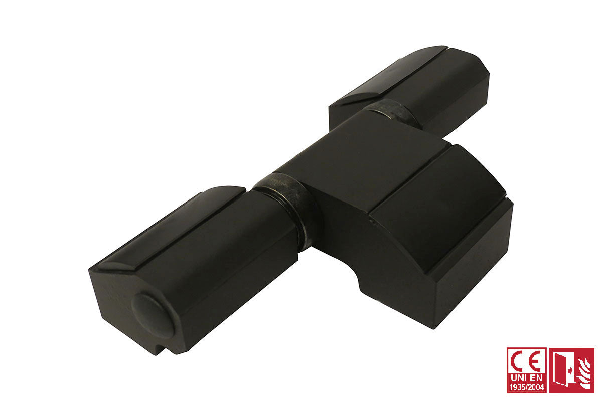 IBFM Art. 443-443/M Cerniere per Porte Pesanti a 3 Ali Ferro sinterizzato verniciato Nero Opaco cod. 443