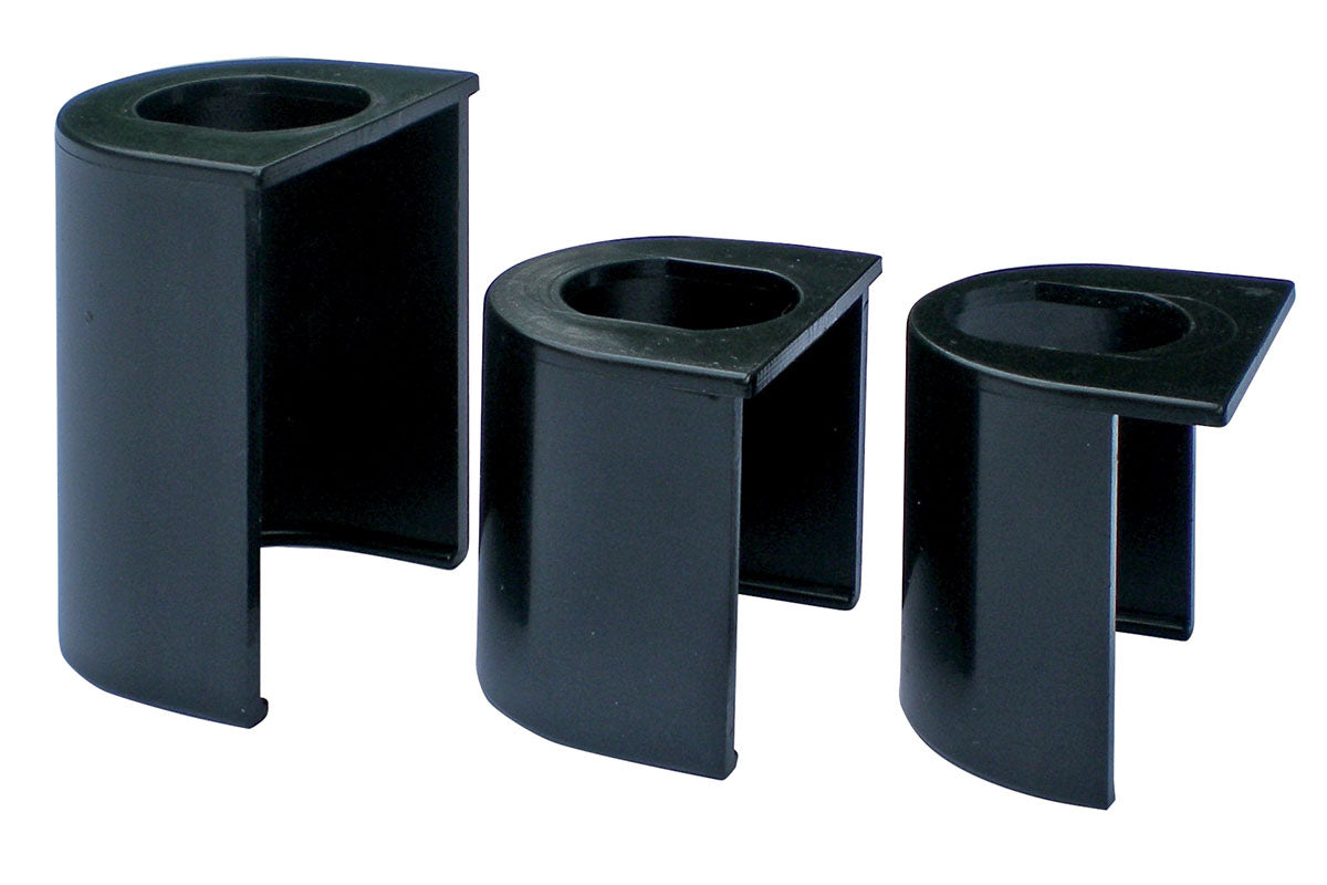 IBFM Art. 459 Coperchio di Sicurezza per Guida Cancello In Plastica Nero 40x60mm cod. 45904060