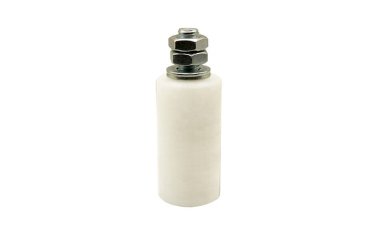 IBFM Art. 460M Rullo di Guida in Nylon per Cancello Scorrevole In Ferro Zincato