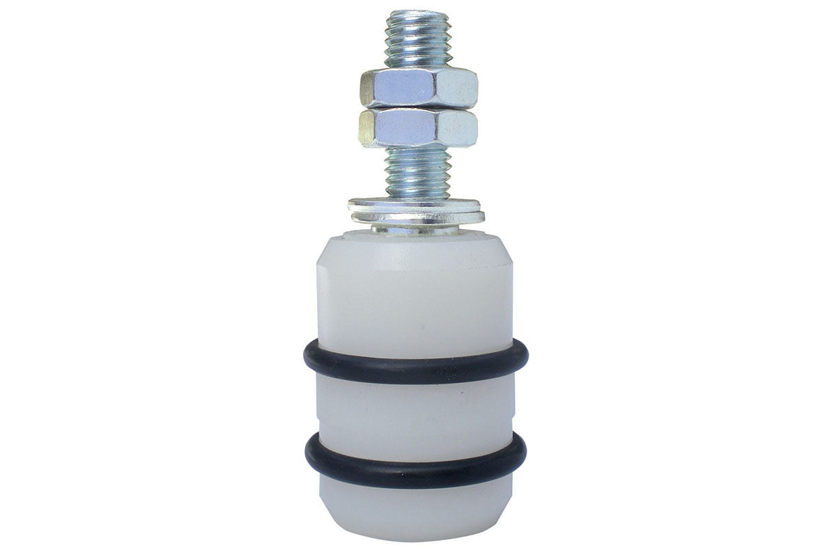 IBFM Art. 460/SP Rullo di Guida in Nylon per Cancello Scorrevole In Ferro Zincato 32mm cod. 460032SP