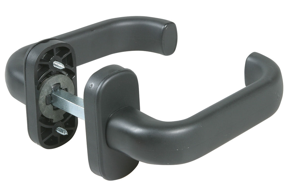 IBFM Art. 536 Maniglia con Molla In Plastica Colore Nero cod. 536N