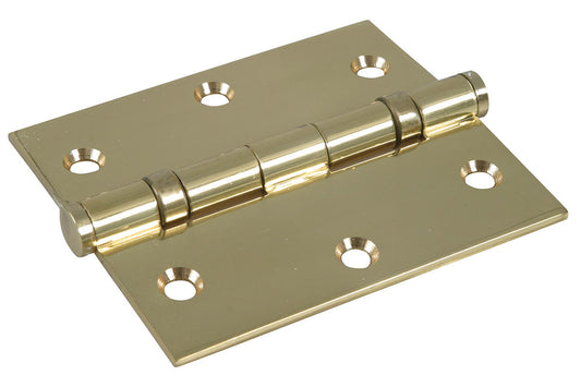 IBFM Art. 550 Cerniere Piane In Acciaio Ottonato 4x3" cod. 5504030O