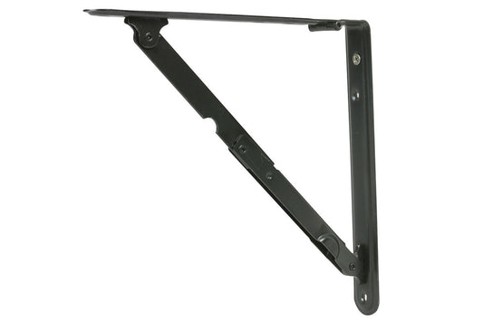 IBFM Art. 656 Reggimensola Pieghevole In Acciaio Verniciato Nero 200x200mm cod. 656200N