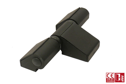 IBFM Art. 743-743/M Cerniere per Porte Pesanti a 3 Ali con Molla Acciaio verniciato Nero Opaco cod. 743M