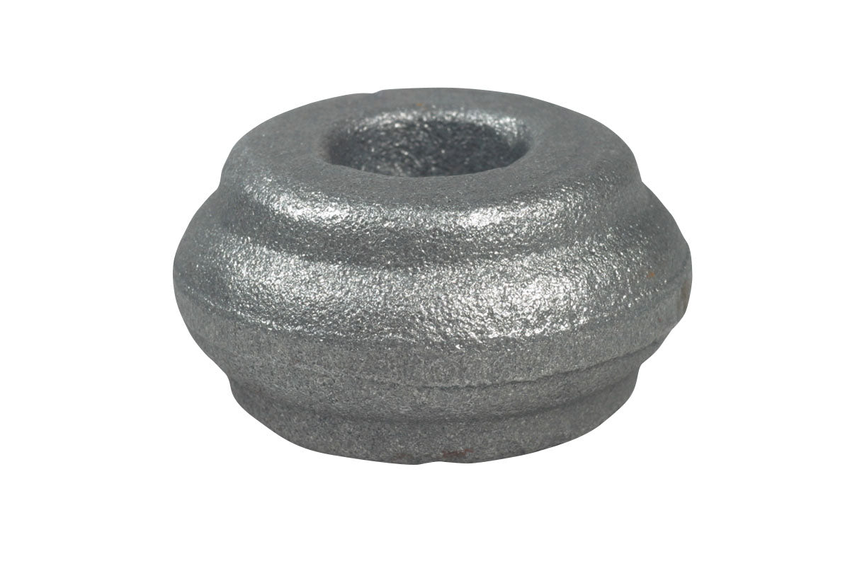 IBFM Art. 850 Borchia con Foro Tondo In Acciaio 16mm cod. 850016