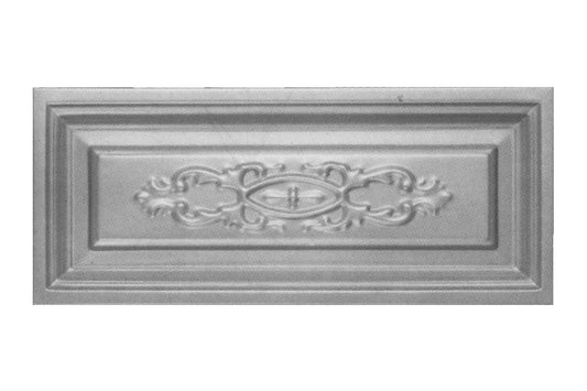 IBFM Art. 891 Pannello Decorativo per Porta In Acciaio 475x200mm