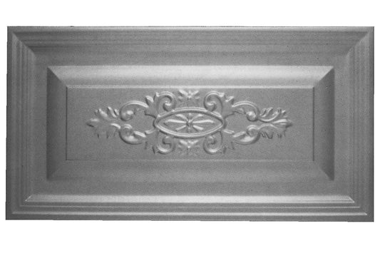 IBFM Art. 894 Pannello Decorativo per Porta In Acciaio 900x475mm