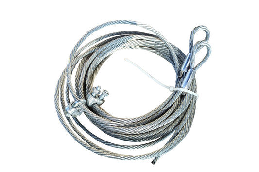 IBFM Art. 1439/S Cavo in Acciaio con Asole per Contrappesi Porte Basculanti In Acciaio 2.5 cod. 1439025/S