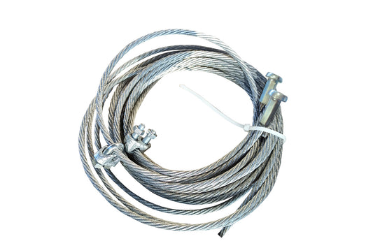 IBFM Art. 1439/T Cavo in Acciaio con Tiranti per Contrappesi Porte Basculanti In Acciaio 2.5 cod. 1439025/T