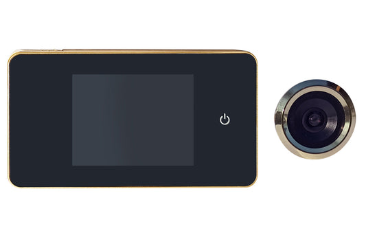 IBFM Art. 1673/OS Spioncini di Sicurezza Finitura Oro Satinato 110x59x14mm