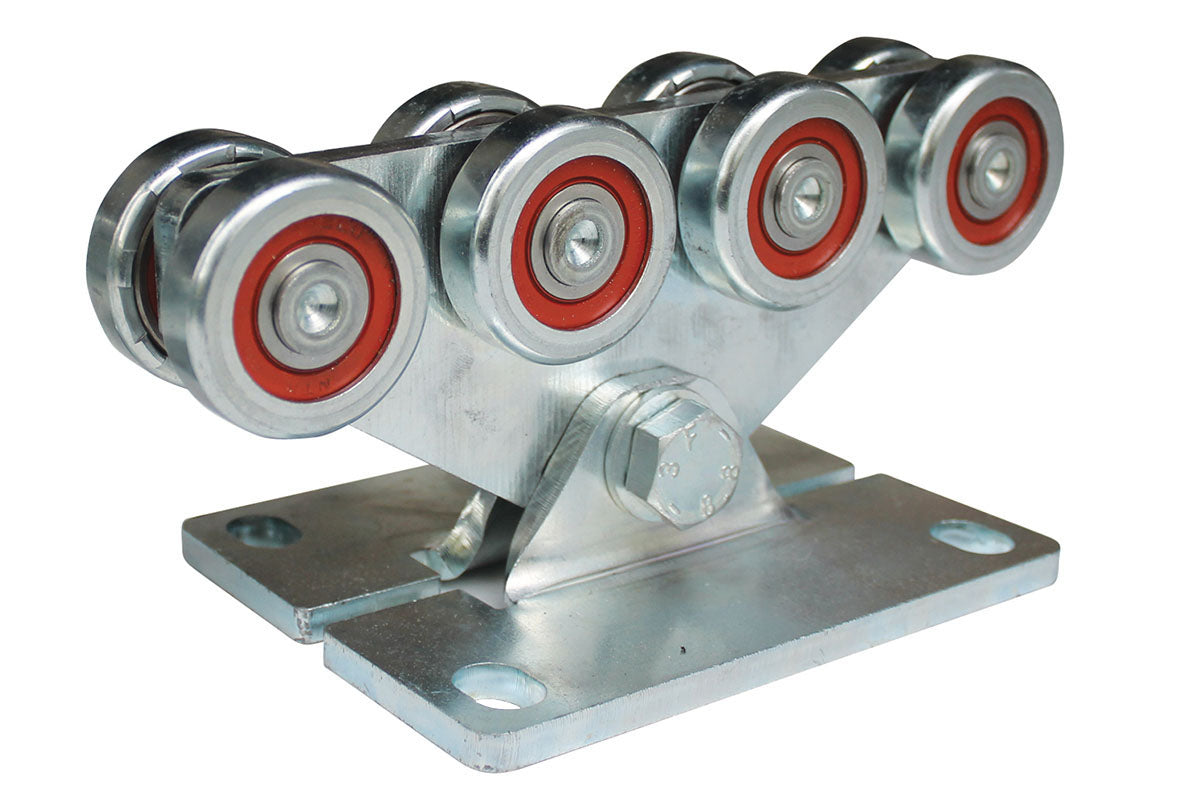 IBFM Art. 2170/8 Carrello 8 Ruote In Acciaio Zincato