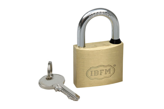 IBFM Art. 2215-2220-2225-2230-2240-2250-2260-2270 Lucchetto ad Arco In Ottone 50mm cod. 2250KA