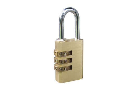 IBFM Art. 2220/CC-2230/CC-2240/CC Lucchetto a Combinazione In Ottone 28mm cod. 2230CC