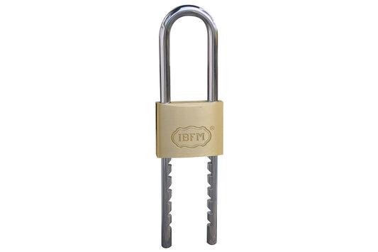 IBFM Art. 2250RLS Lucchetto ad Arco Regolabile In Ottone 50mm