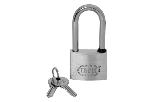 IBFM Art. 9930/LS-9940/LS-9950/LS Lucchetto ad Arco Lungo Arco in Inox 30mm cod. 9930LS
