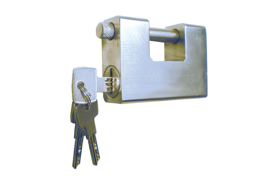 IBFM Art. 9992 Lucchetto Corazzato KA2 In Acciaio 90mm cod. 9992KA2