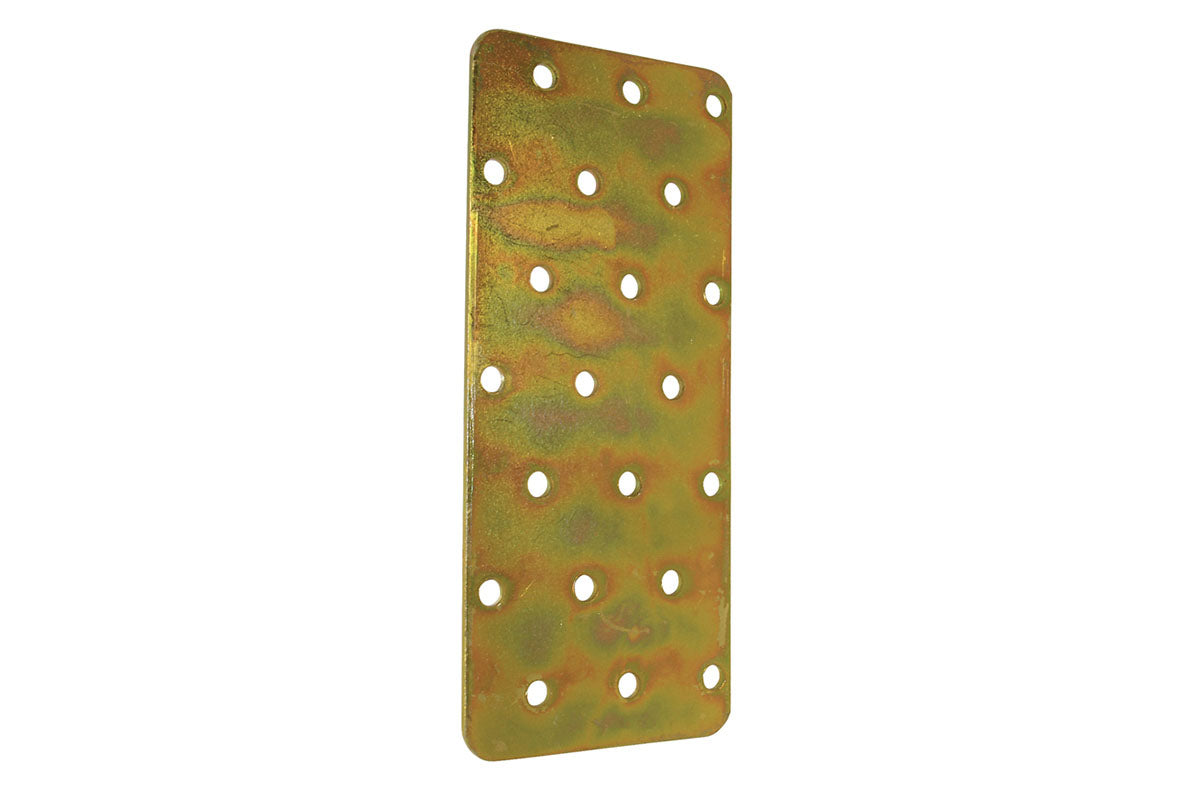 IBFM Art. 12500 Piastra Piana In Acciaio Tropicalizzato 100x40mm cod. 1250010040