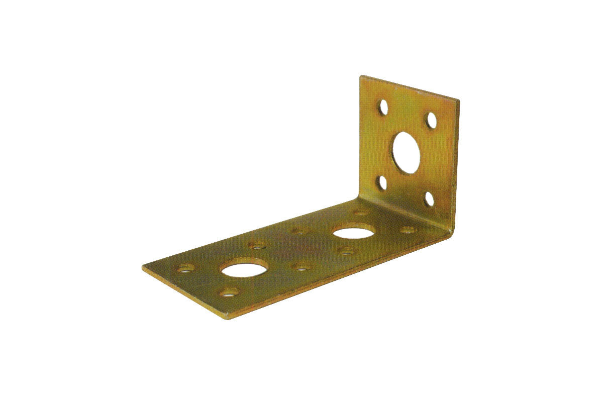 IBFM Art. 12506 Piastra a L In Acciaio Tropicalizzato 40x140mm cod. 12506040140