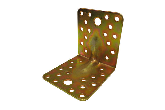 IBFM Art. 12512 Piastra ad Angolo In Acciaio Tropicalizzato 100x90mm cod. 1251210090