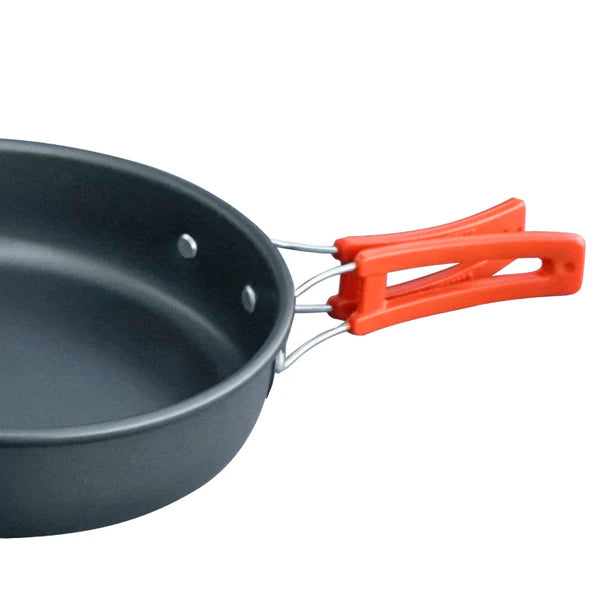 Set da Pentole da Campeggio 3 Pezzi - Outdoor Adventure Teksone