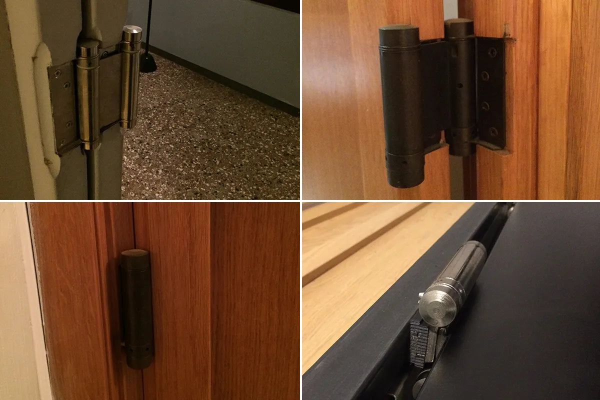 IBFM Art. 107 Cerniera a Molla Azione Doppia Nickelata